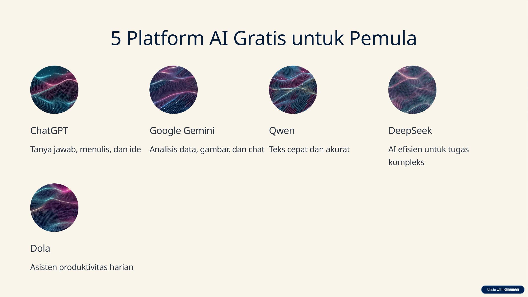 Slide 3 presentasi Sunia Sanjati G2 AI Generation Course