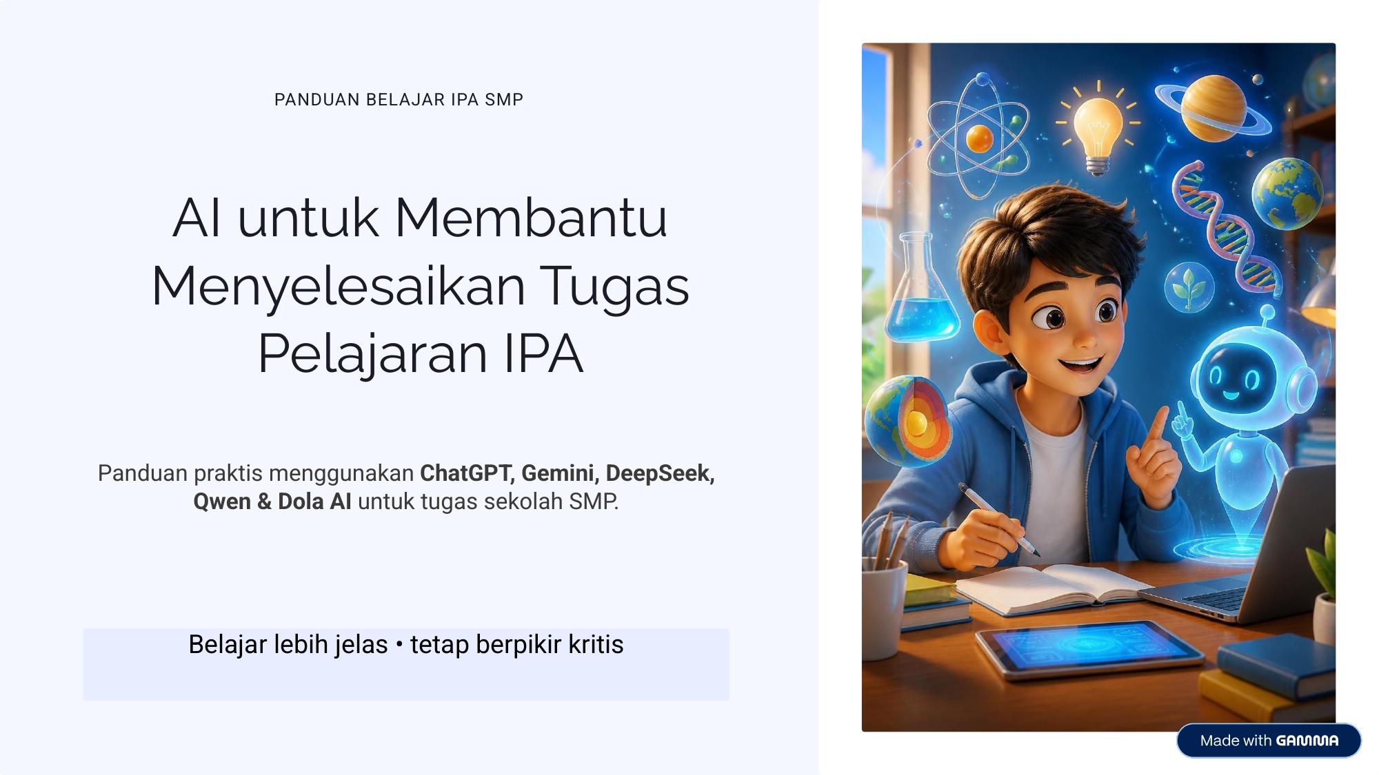 Slide presentasi IPA 1