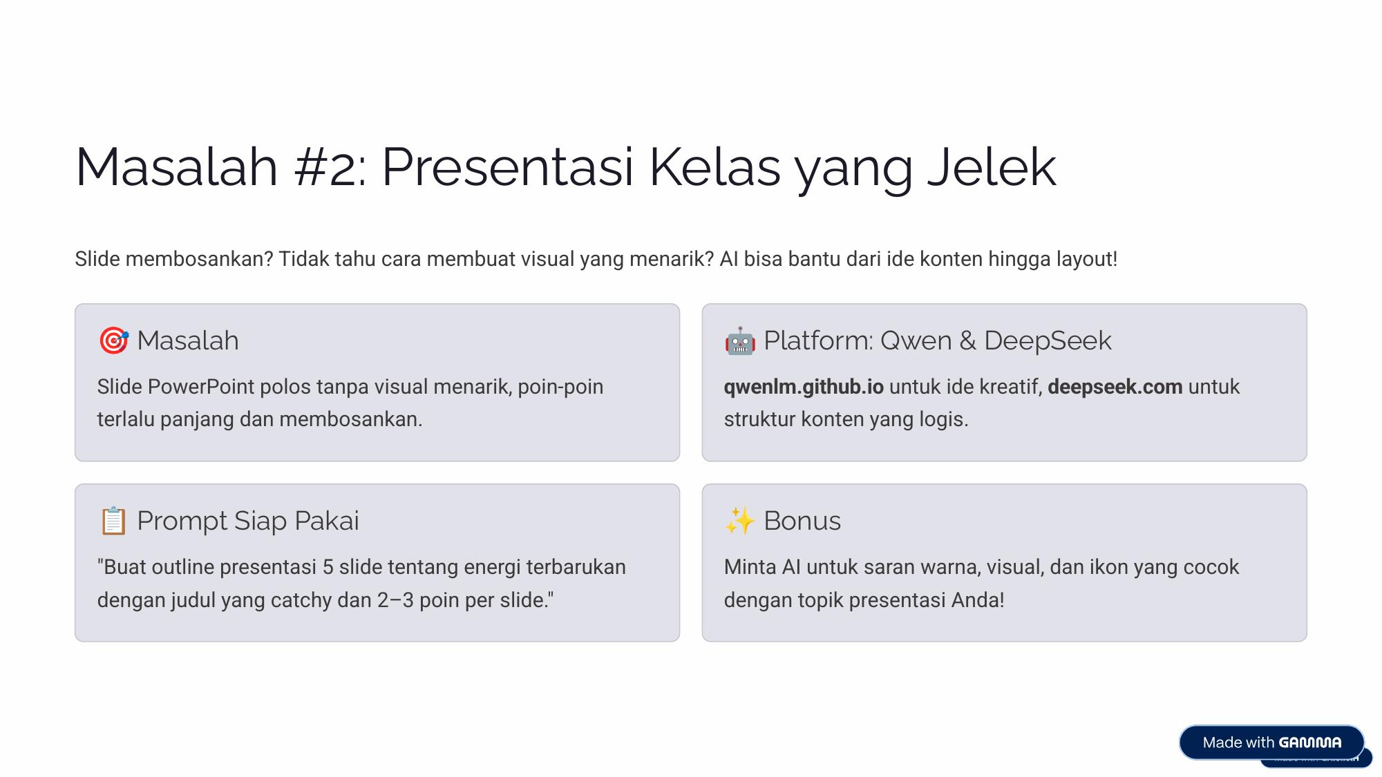 Slide presentasi materi 3